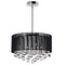 Cwi Lighting Water Drop 6 Light Drum Shade Chandelier With Chrome Finish 5006P18C-R(B) - alternate 1